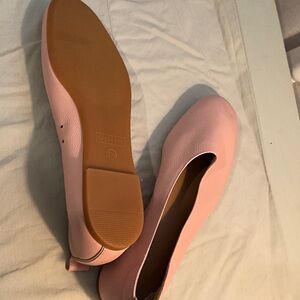 Everlane Soft Pink Leather Flats